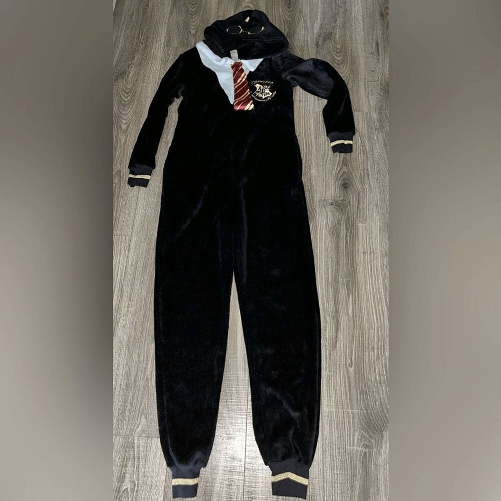 Harry Potter once hoddie sleepwear black soft unisex size S teen age 13